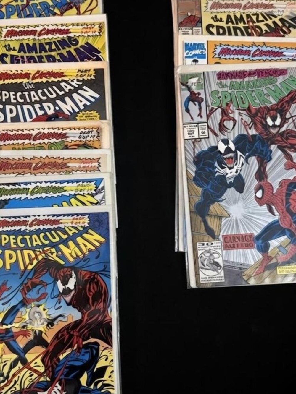 Maximum Carnage Complete Saga Lot 11 Comics Spider-Man 1993 Marvel Venom